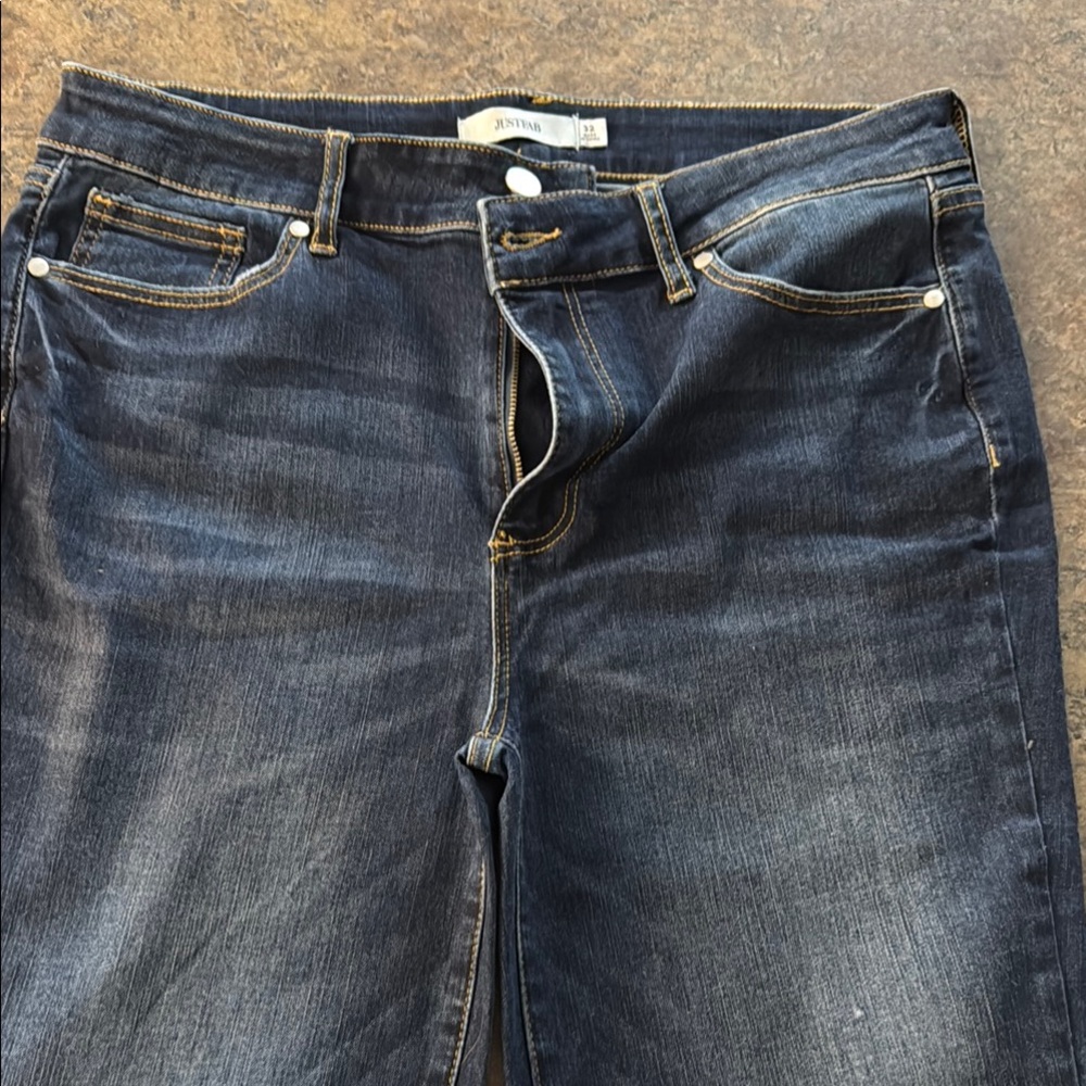 JustFab Women’s Dark Blue Jeans